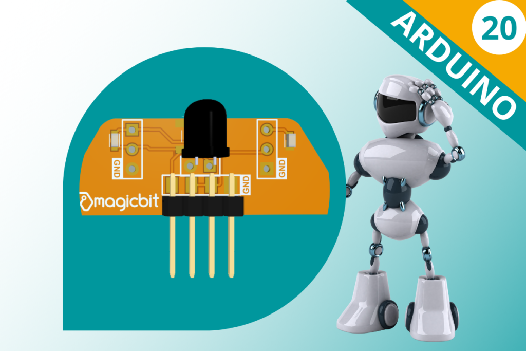 Magicbit Led Pins Arduino Lesson 20: IR LED - Magicbit