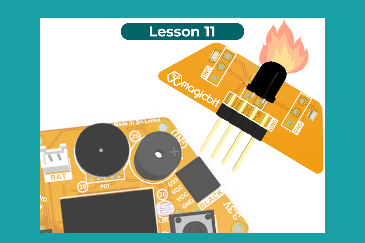 Arduino Lesson 11: Flame Sensor