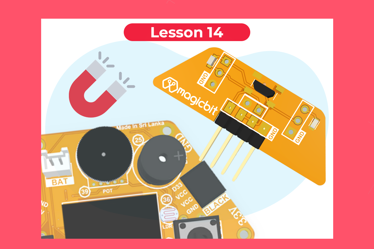 Micropython Lesson 14: Magnetic Sensor