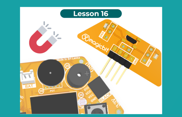 Arduino Lesson 16: Magnetic Sensor