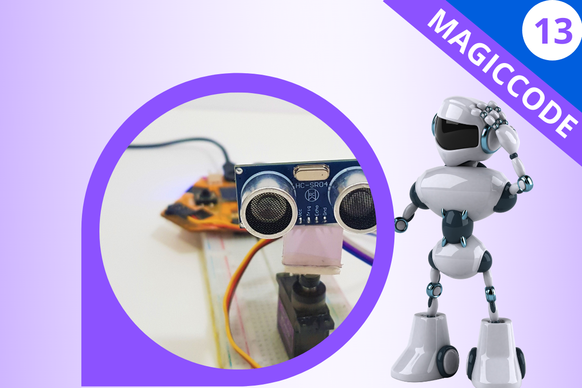 MagicCode Lesson 13: Ultrasonic Sensor