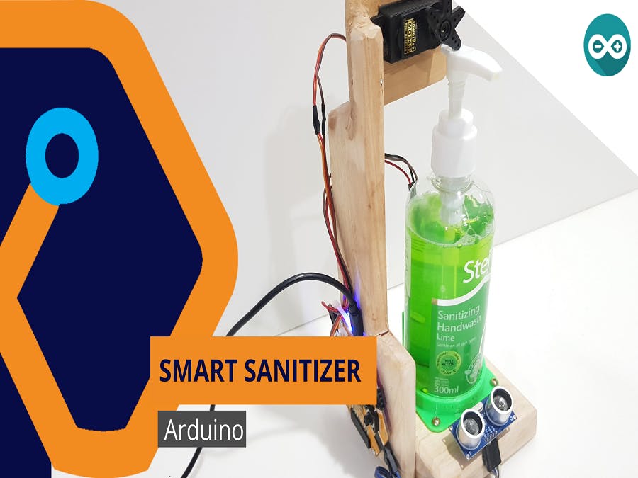 Smart hand Sanitizer with Magicbit