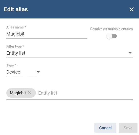 Connect your Magicbit to thingsboard 4