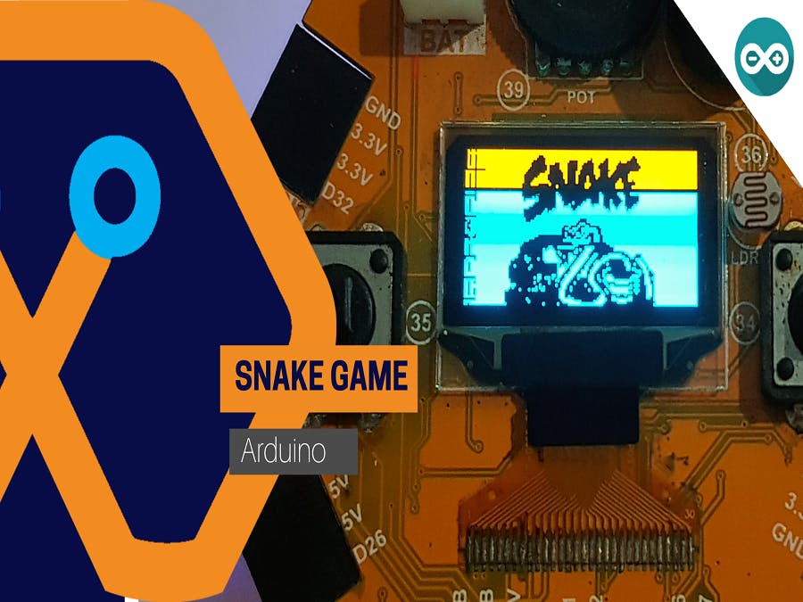 Snake game from Magicbit