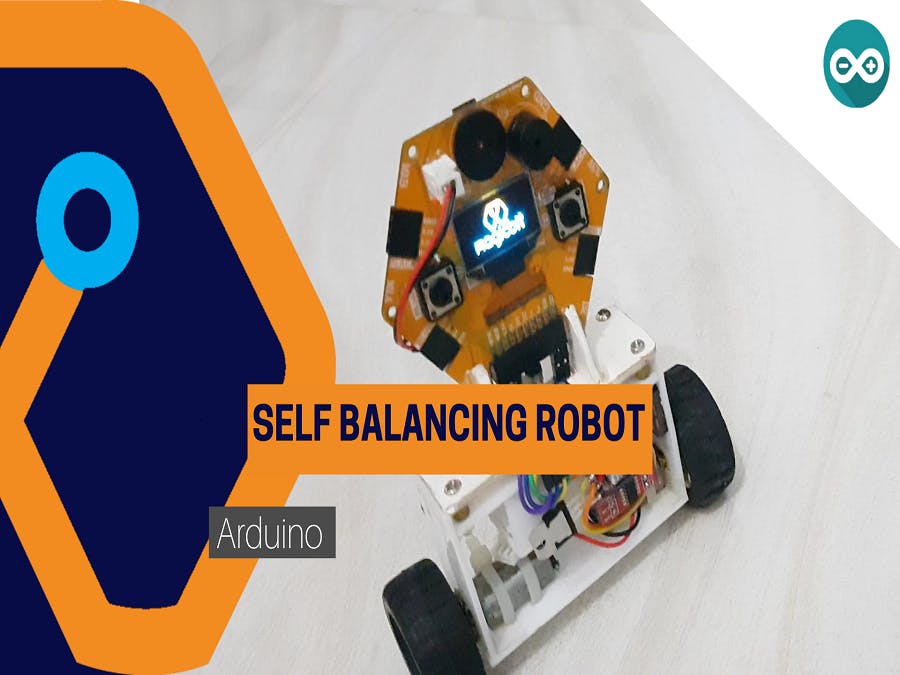 Self balancing robot from Magicbit