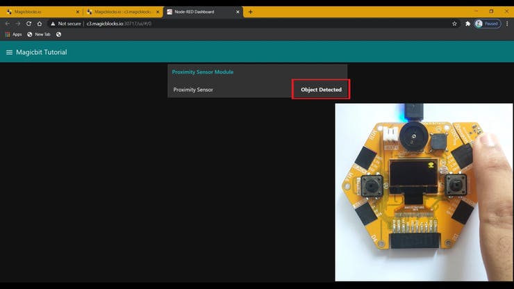 Make a Proximity Sensor with Magicbit pic 20