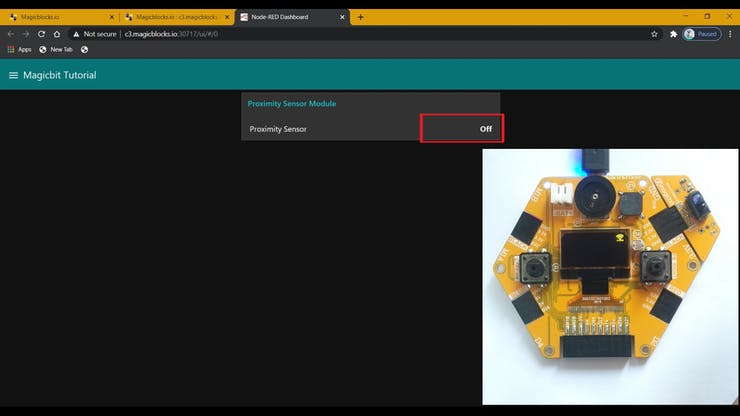 Make a Proximity Sensor with Magicbit pic 19