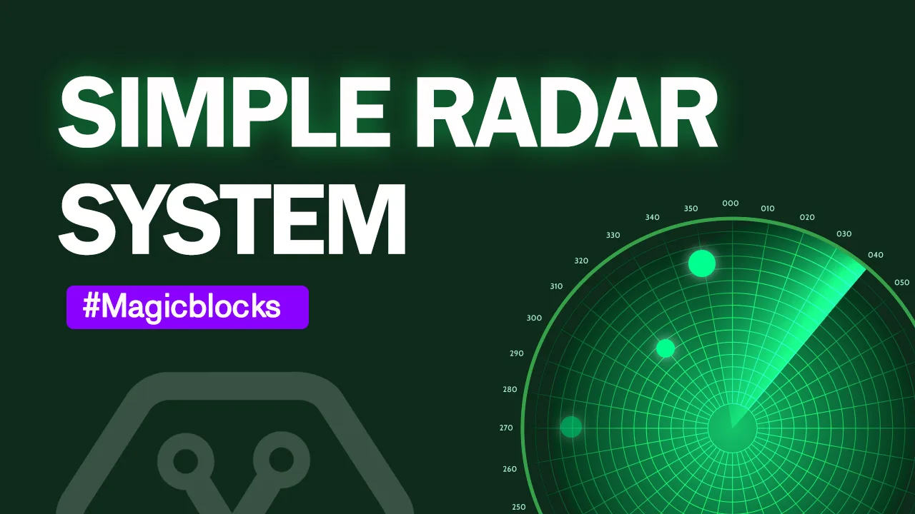Simple Radar System From Magicbit