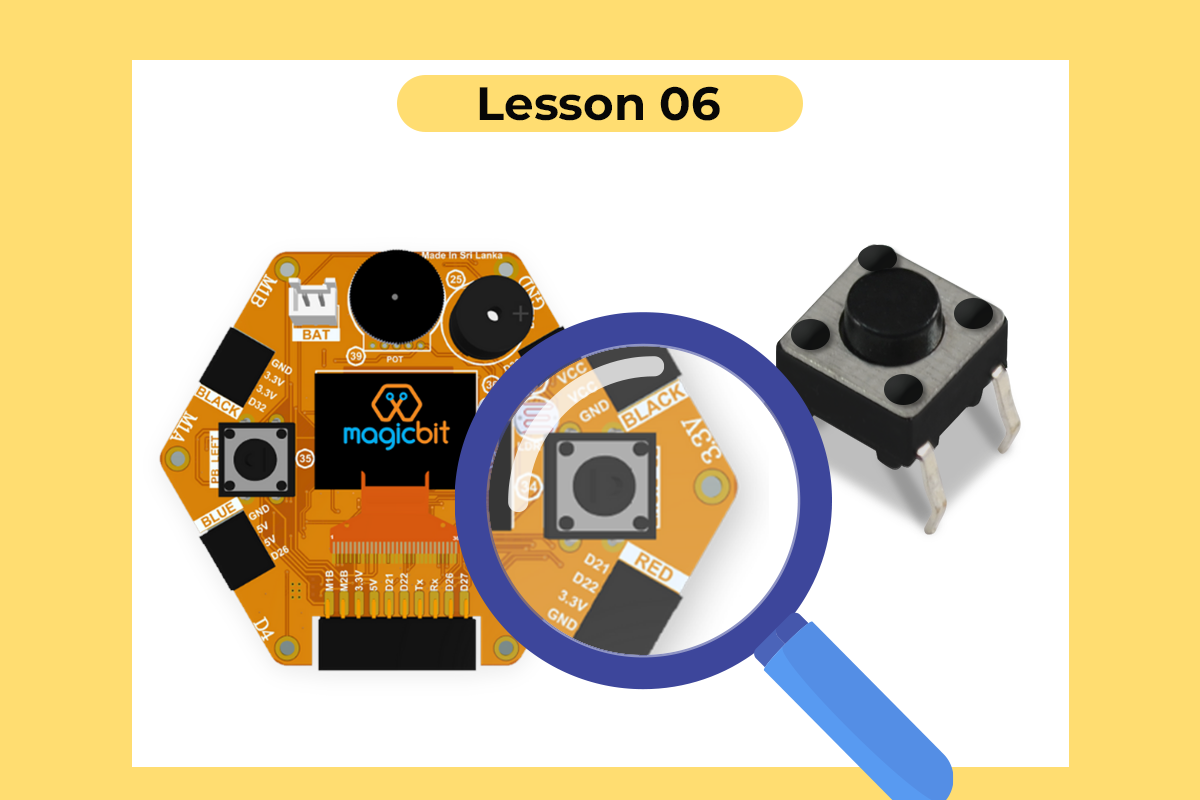 Magicblocks Lesson 06: Get Button Input