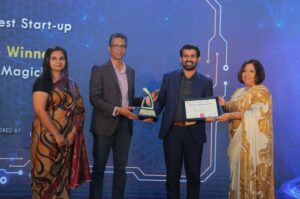 Magicbit wins the Startup of the Year Award at the SALSSCOM Integrity Awards 2022