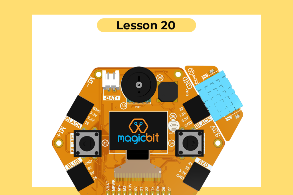 Magicblocks Lesson 20:  Temperature and Humidity Sensor