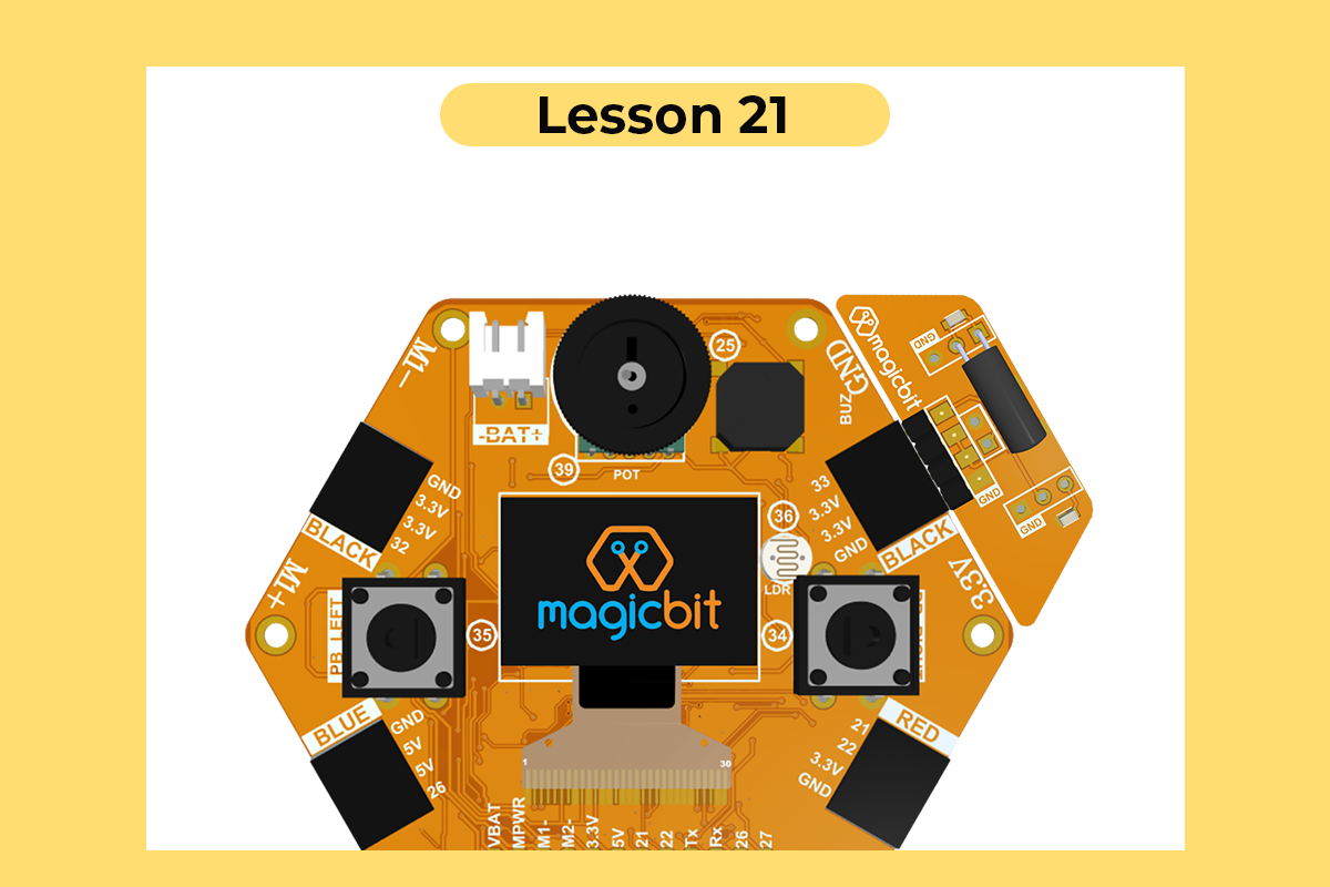 Magicblocks Lesson 21 : Tilt Sensor